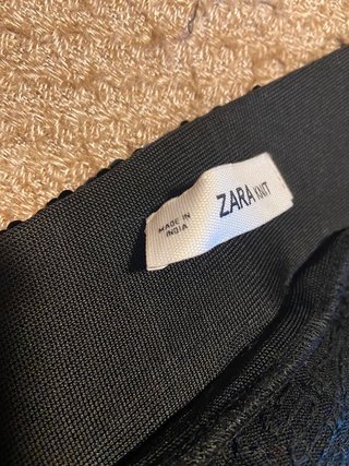 Falda Larga Zara Lentejuelas Talla Única