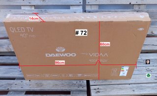 Caja TV 40" Daewoo