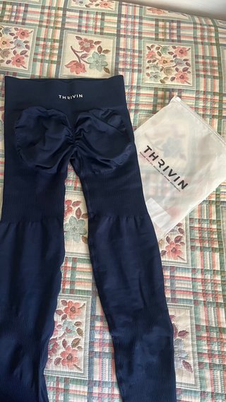 Leggings Thrivin Push Up Azules Originales