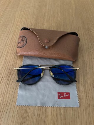 Gafas de Sol Ray-Ban Negras y Doradas