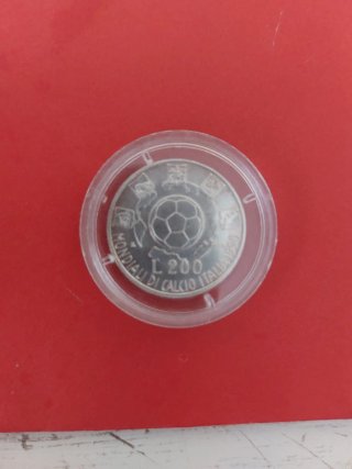 Moneda Italia 200 Liras