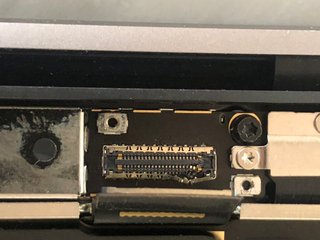 Foto conector dañado