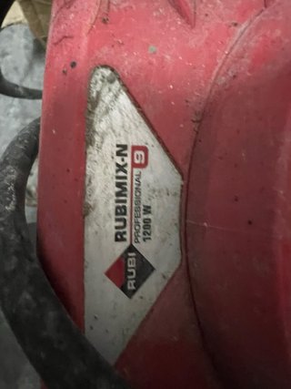 Mezclador Eléctrico Rubi Rubimix-9 N 1200W