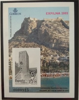 SELLOS DE ESPAÑA AÑO 2005 PRUEBA OFICIAL NÚM. 90