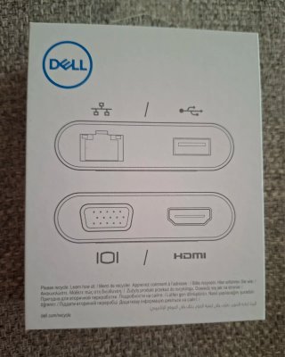 Adaptador Dell USB 3.0 a HDMI/VGA/Ethernet/USB 2.0