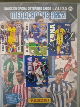 Lote 34 cromos Megacracks 2026-27
