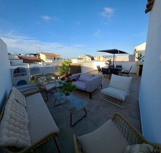 Casa adosada en alquiler en Nueva Torrevieja - Aguas Nuevas en Torrevieja