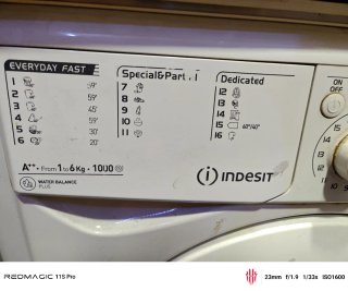 Lavadora Indesit 6kg (Recogida a domicilio)