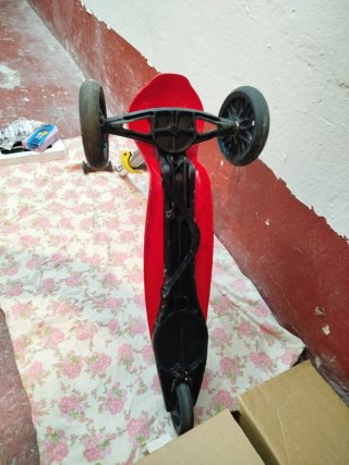 Patinete infantil 3 ruedas rojo