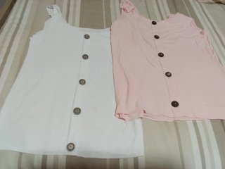 Lote 9 camisetas tirantes