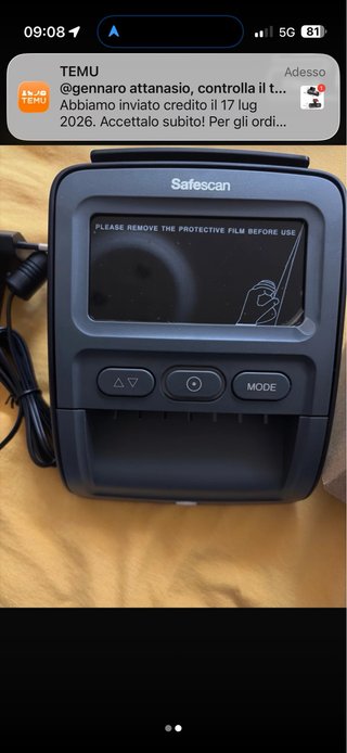 Safescan Verifica Banconote