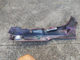 Tapa Izquierda ZZR 600 Morado/Rosa/Negro
