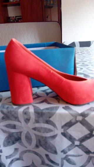 Zapatos Marypaz Rojos Talla 39