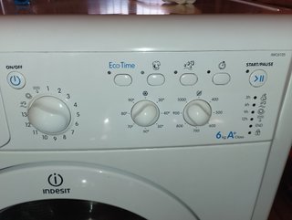 Lavadora Indesit 6kg A+ Class