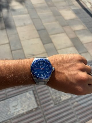 TAG Heuer Formula 1 Azul 43mm Caja y Tarjeta