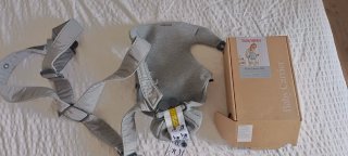 2 Mochilas porta bebés iguales gris