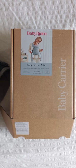 2 Mochilas porta bebés iguales gris