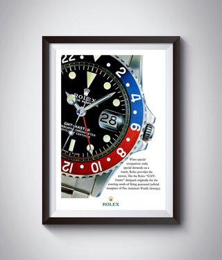 Poster Orologio Decorazione rolex pepsi gmt