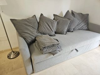 Cojines y funda sofá HOLMSUND IKEA 3 plazas