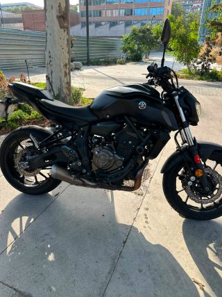 Yamaha MT-07 Negra Mate