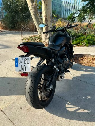 Yamaha MT-07 Negra Mate