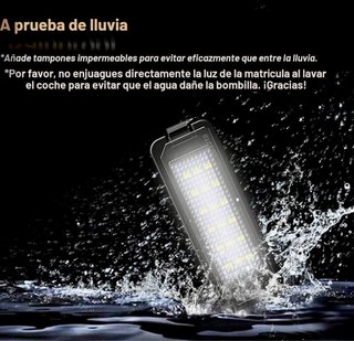Kit Luces LED Matrícula Golf 7 / MK7 WinPower