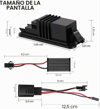 Kit Luces LED Matrícula Golf 7 / MK7 WinPower