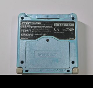 Carcasa azul pastel para GBA SP de Nintendo