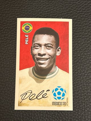 Lotto 4 Figurine Pelé Panini Brasile 1958/2014