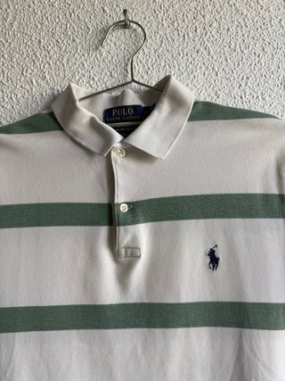 Polo Ralph Lauren Talla M Rayas Verdes