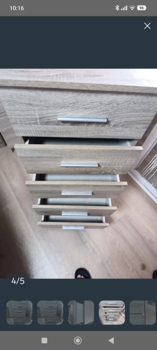 Xinfonier Cajonera Madera Gris