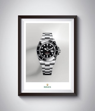 Poster Orologio Rolex Decorazione Submariner