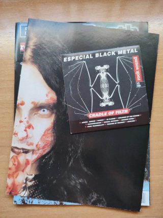 Revista Rock Sound especial Black & Death