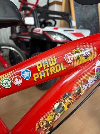 Bicicleta Patrulla Canina