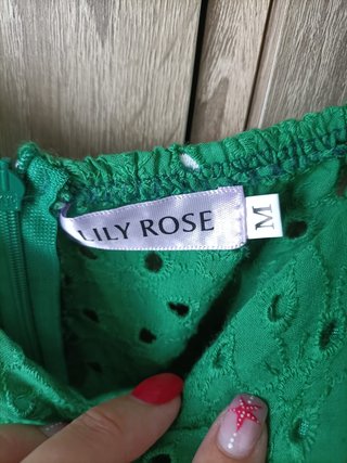 Vestido verde Lily Rose