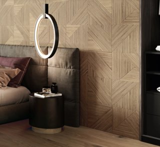 Revestimiento cerámico imitación madera