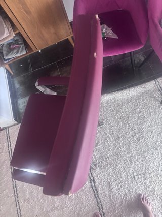 Silla Directivo Giratoria Ergonómica Púrpura