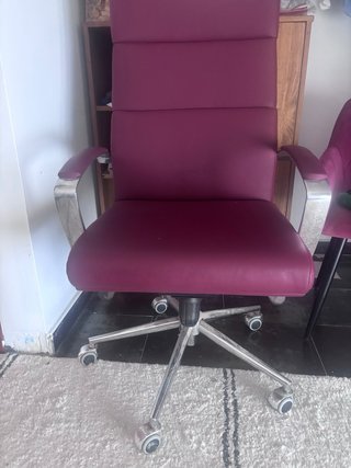 Silla Directivo Giratoria Ergonómica Púrpura