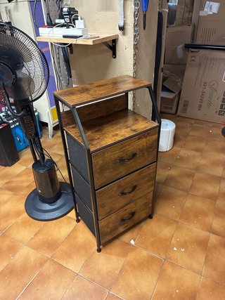 Cajonera Madera y Metal
