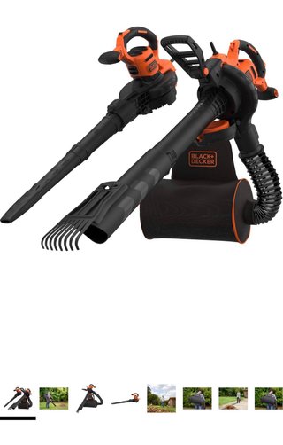Aspiradora, Sopladora y Trituradora BLACK+DECKER