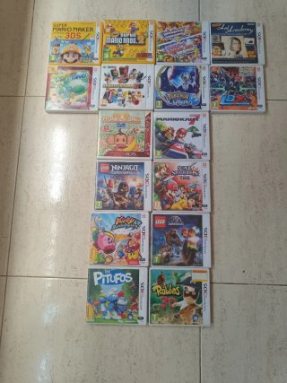 Lote 13 Videojuegos Nintendo 3DS