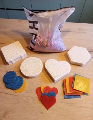 Set de manualidades con cuentas