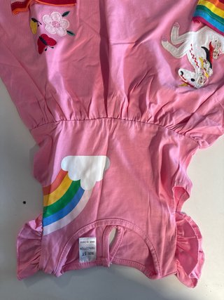 Vestito bambina unicorno arcobaleno