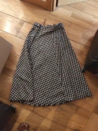 Falda Zara pata de gallo