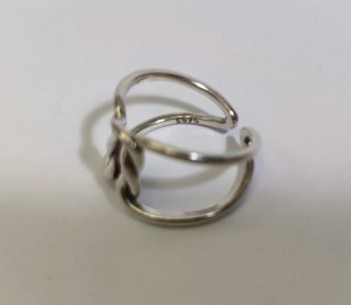 Anillo Plata Diseño Nudo