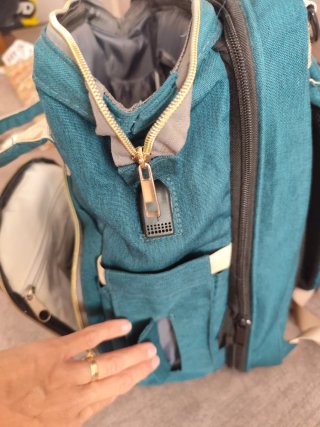 Mochila de bebé transformable en cuna