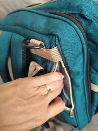 Mochila de bebé transformable en cuna