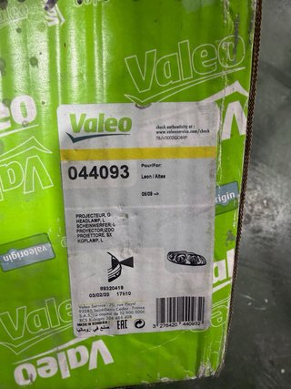 Faro izquierdo Seat Leon/Altea