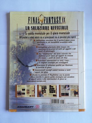Final Fantasy IX 9 Guida Strategica Italiano PS1