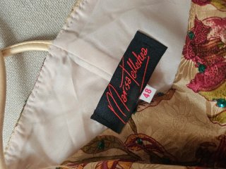 Top Corsé Vintage Pedrería Talla 44